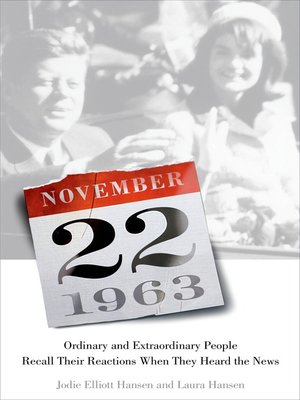 cover image of November 22, 1963